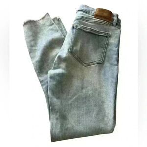 Denim Forum Womens The Nico Rise Skinny Crop Jeans Mid Rise Light  Wash Size 27